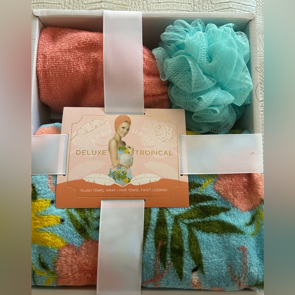 PLUSH TOWEL WRAP | HAIR TOWEL TWIST | LOOFAH